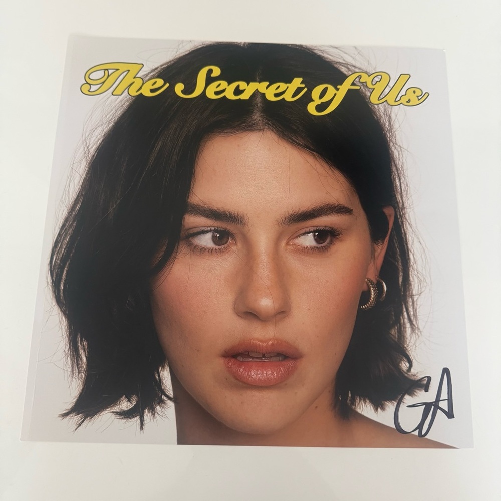 SIGNED Gracie Abrams - The Secret of Us VINYL INSERT